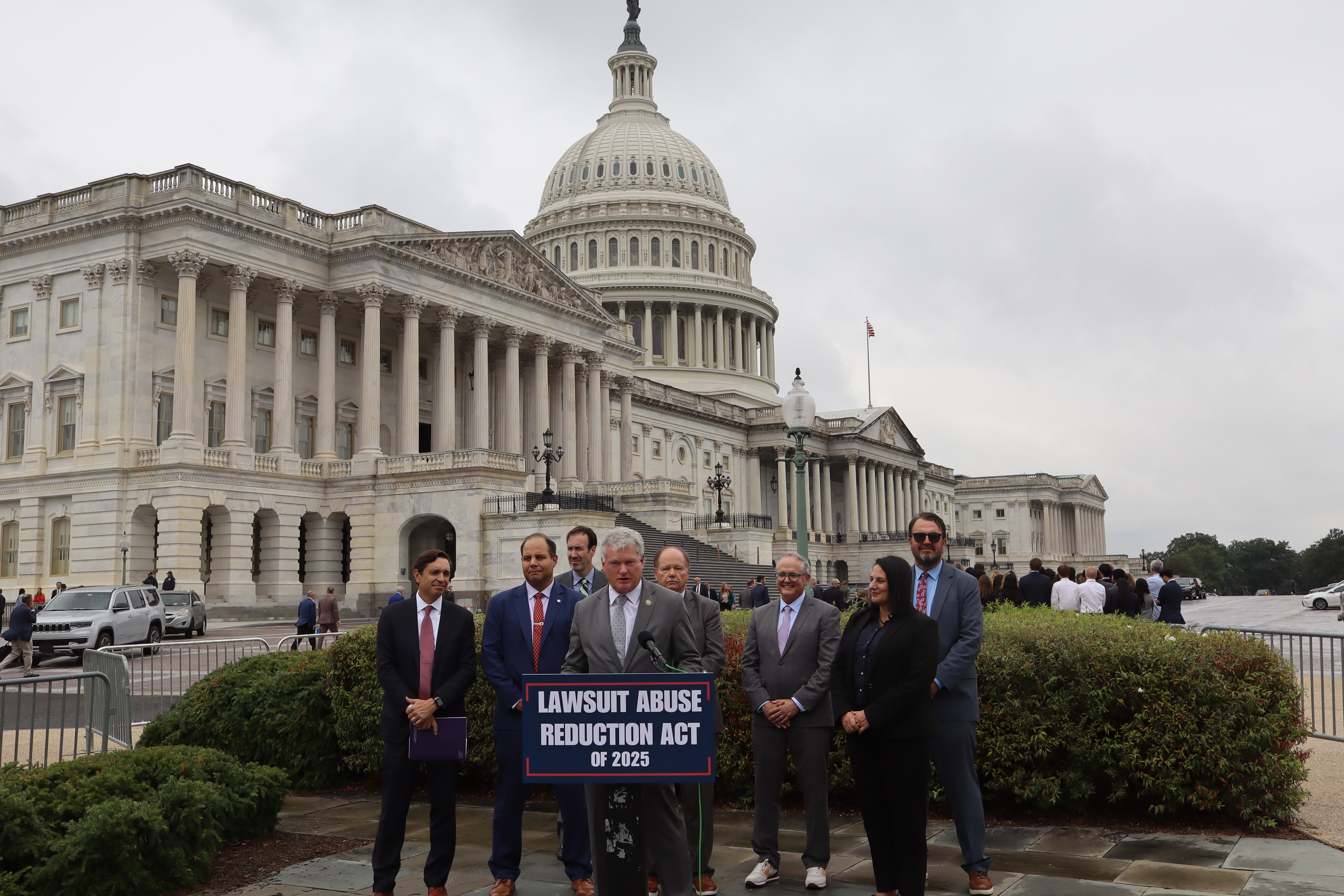 Rep. Collins Press Conference on Lawsuit Reduction Act