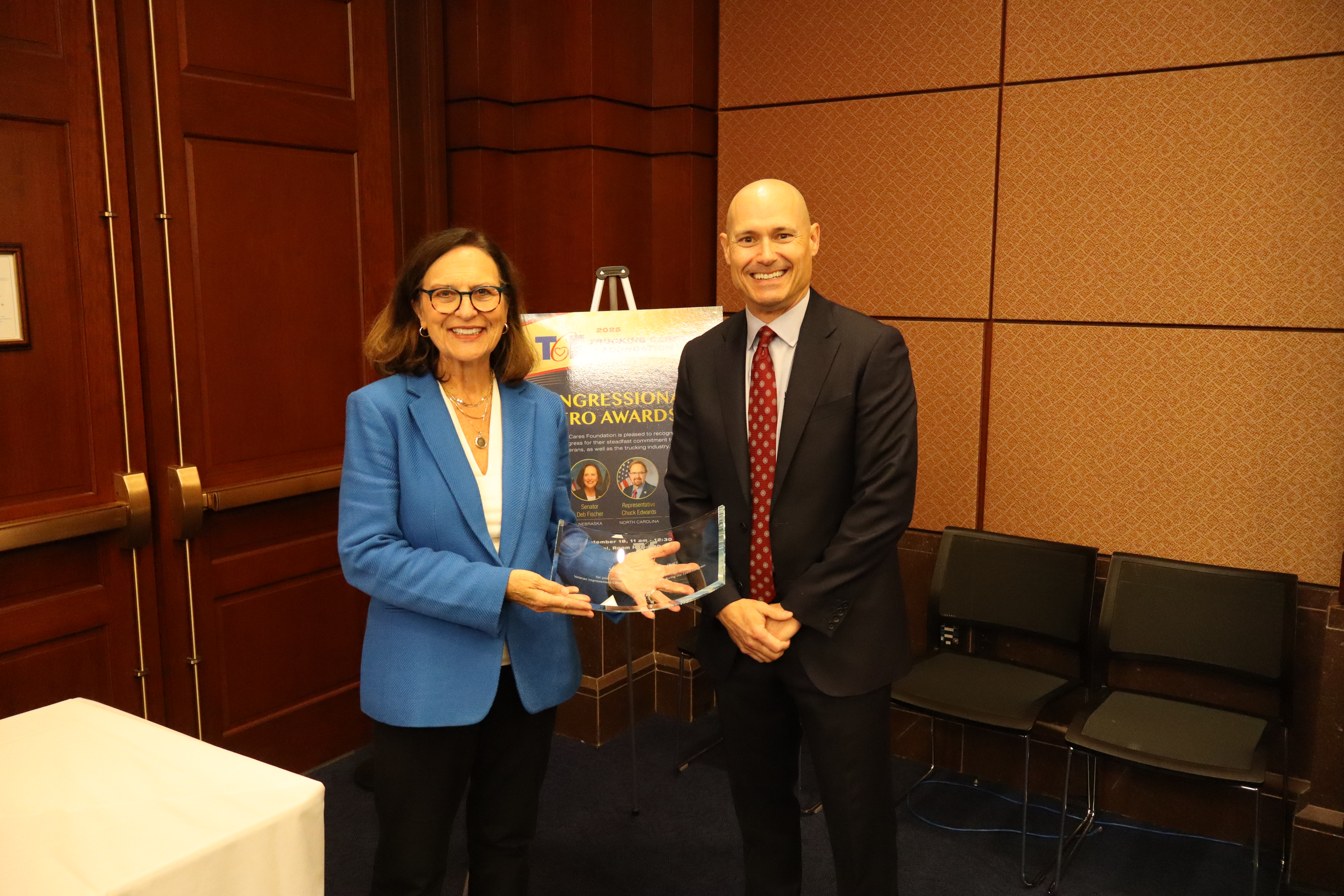 Sen. Fischer TCF Hero Award 2025