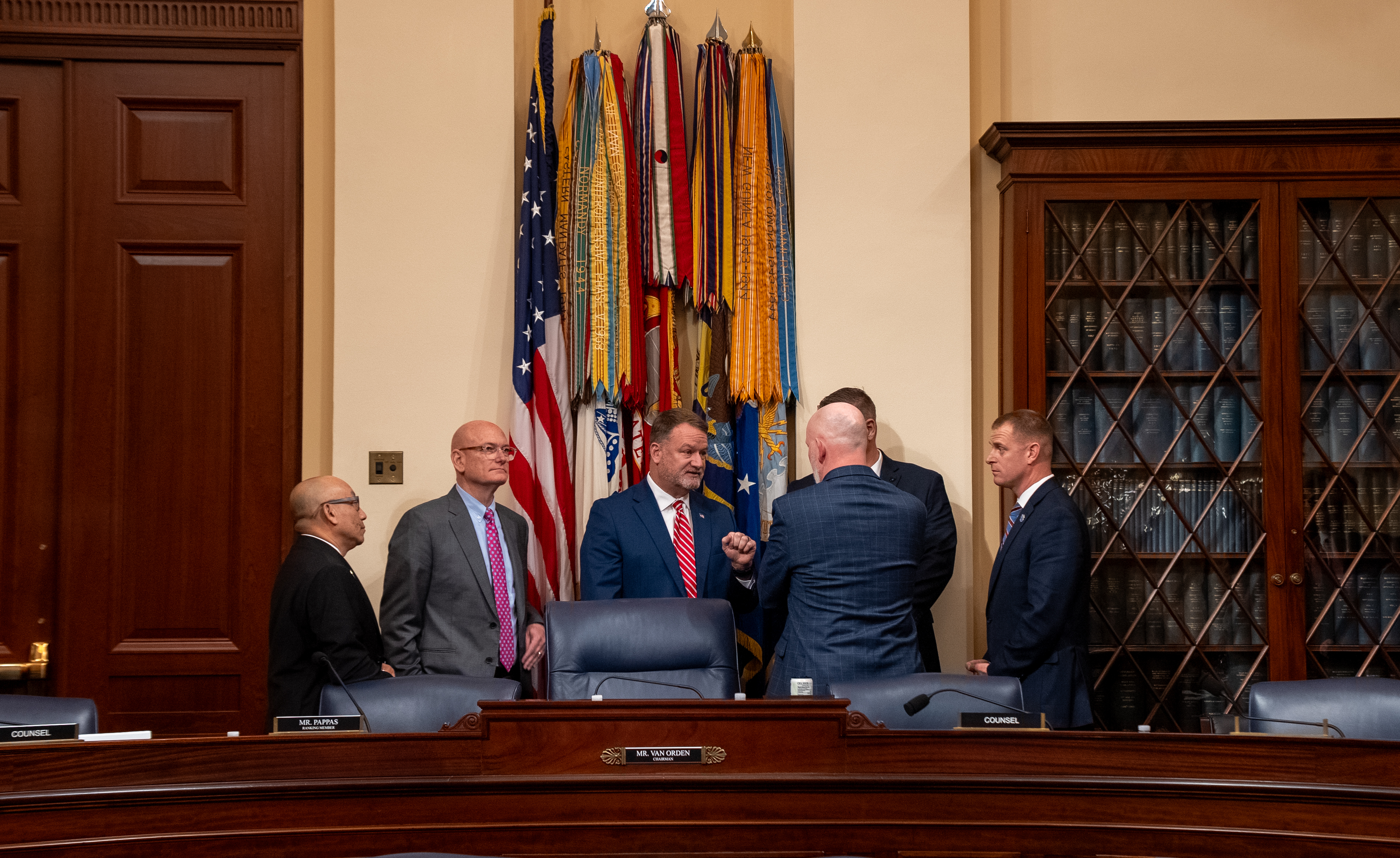 Greg Hamm with Chairman Van Orden