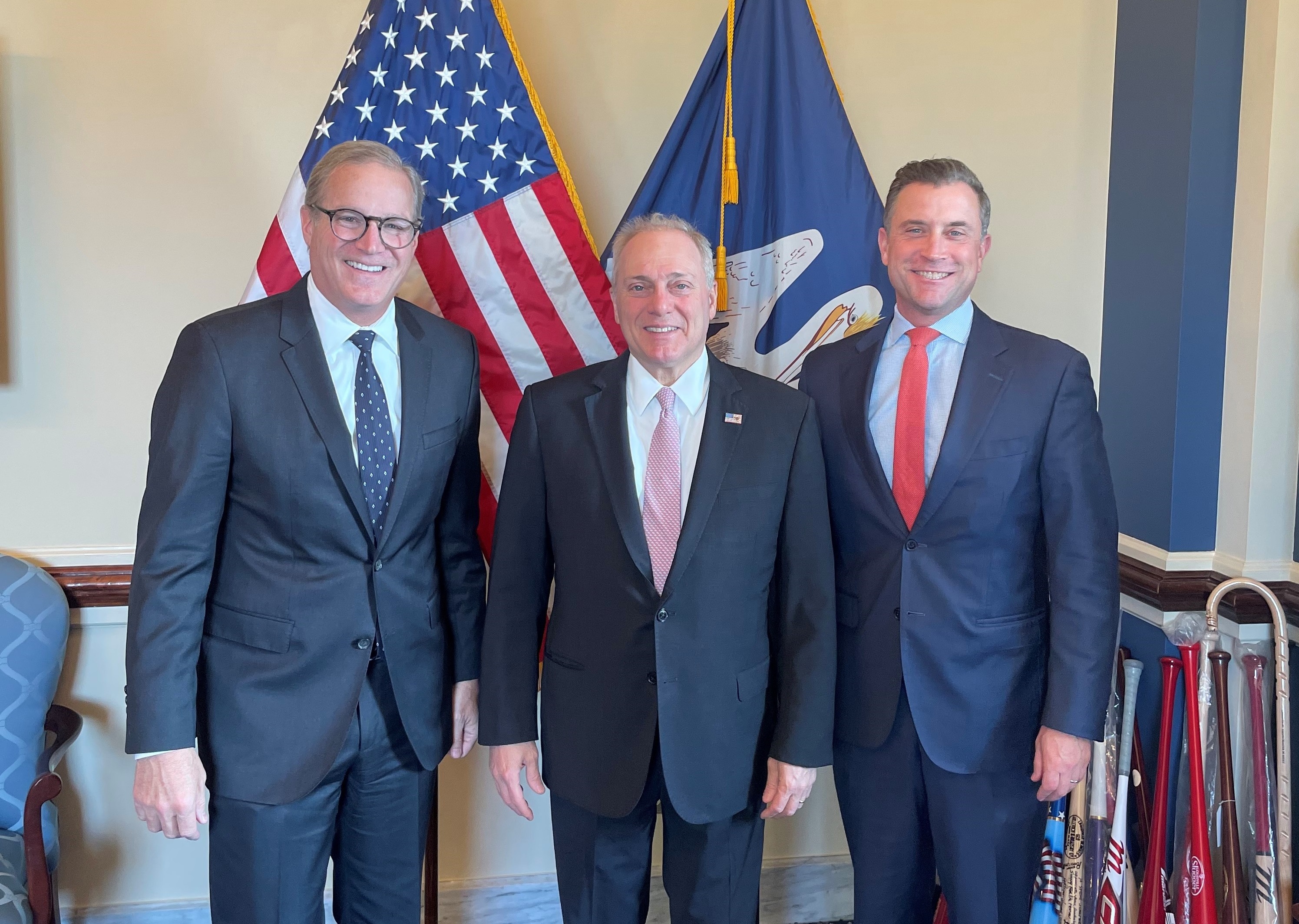 Chris Spear, Steve Scalise, and Ian Jefferies